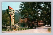 Gatlinburg TN-Tennessee, Hagewood Motel Advertising, Antique, Vintage Postcard picture