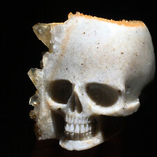 Natural Crystal Cluster,Specimen Stone,Hand-Carved, The Exquisite Skull picture