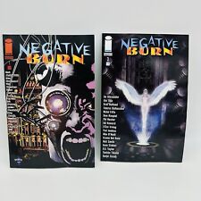 NEGATIVE BURN #1 & 3 Comic Book Lot Image Comics Bagged and Boarded TPB OOP picture