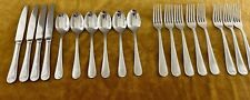 SET OF 18 Pieces ONEIDA  WAGNER DINNER/salad FORKS Spoons++  STAINLESS picture