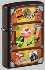 Zippo Suitcase Design Brown Windproof Lighter, 49180-094375 picture