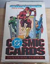 1991 DC COSMIC TRADING CARD BOX WITH 35 PACKS picture