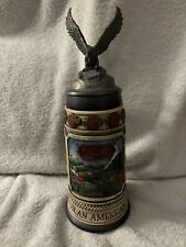 HARLEY-DAVIDSON THE V-TWIN AN AMERICAN TRADITION GERMAN STEIN #1480/3000 picture