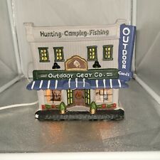 2017 COUNTRY CHARM Ceramic LIGHTED Outdoor Hunting Camping Store Works Perfect🔥 picture