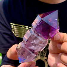 191G Natural Amethyst Quartz Crystal Single-End Terminated Wand Point Healing picture