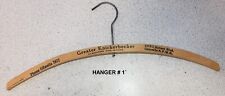 Vintage Wooden Advertising Hanger GREATER KNICKERBOCKER *AND* K.F.W.B. HOLLYWOOD picture