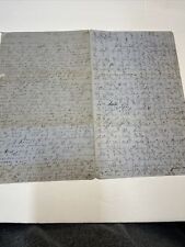 1862 Civik War Soldier Letter  picture