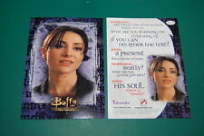 RARE BUFFY JENNY CARD-Robia LaMorte Extremely GET it Autographed Inkworks PALZ  picture