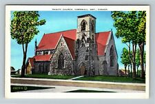 Cornwall-Ontario, Trinity Church, Vintage Postcard picture
