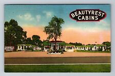 Bayard FL-Florida, Beautyrest Cabins, Advertising, Antique, Vintage Postcard picture