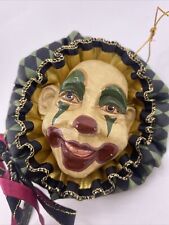 Vtg Katherine's Collection  Clown Jester  Ornament Wayne Kleski picture