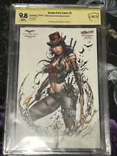 Zenescope Grimm Fairy Tales 9 NYCC Jamie Tyndall Signed CBCS 9.8 Van Helsing picture