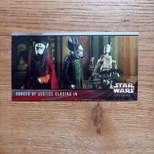 1999 Topps Star Wars Episode 1 Widevision Series 1 Forces of Justice Closing In picture