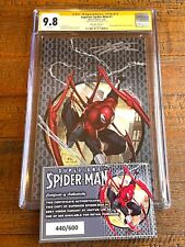 SUPERIOR SPIDER-MAN #1 CGC SS 9.8 INHYUK LEE SIGNED SILVER VIRGIN VARIANT LE600 picture