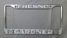 Vintage Gardner Motors Fresno, CA Porsche Volkswagen VW License Plate Frame picture