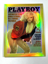 Playboy Chromium Cover Card Refractor 9/12 - ERIKA ELENIAK - AUG 1990 - R 190 picture