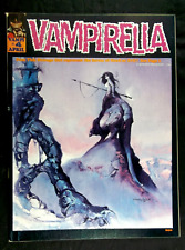 Vampirella #4 FN 6.0 Jeff Jones Cover Art, Vintage Warren Magazine 1970 picture