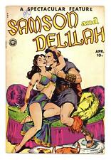 Spectacular Feature Magazine Samson and Delilah #11 GD+ 2.5 1950 picture