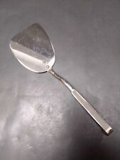Vtg Irvin Ware 8.5” Angled Spatula Solid Turner Flipper Chrome USA Wear Scratch picture