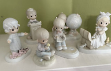 Precious Moments Imperfect Vintage  Figurines Lot of 6 picture