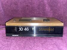 Vintage Sony Flip Clock TFM-C580W AM/FM Radio Alarm Clock WORKING picture