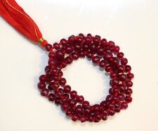 Ruby Mala precious gems/surya Mala AAA Quality Manik Mala Unisex 108+1 Beads picture
