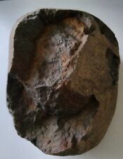 Prehistoric Paleo-American stone art fossilized egg sculpture. picture