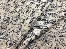 Scalamandre Embroidered Upholstery Fabric- Komodo / Bluestone 1.50 yd 27025-003 picture