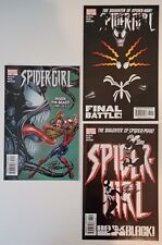 Spider-Girl #82-84 (Venom Inside The Beast Complete) 2005 Signed By Ron Frenz picture
