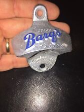 Barq’s Rootbeer Bottle Opener Patina Soda Root Beer A&W Collector GIFT Blemishes picture