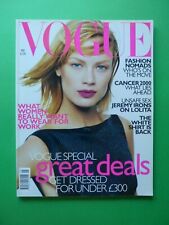 Vogue UK May 1998 Carolyn Murphy Elsa Benitez Gisele Bundchen Thongs Moreau Full picture