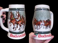 Budweiser 50th Anniversary Beer Stein Mug Cup Clydesdales Horses FATHERS DAY  picture