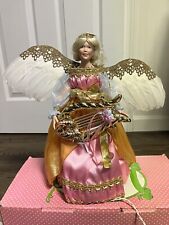 VTG Patricia Rose Porcelain Tree Topper Angel Paradise Galleries picture