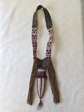 Eastern Woodland Great Lakes Style Quilled Leather Neck Hanger by Djuana Tucker picture
