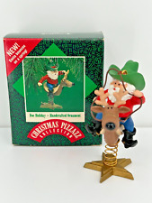 Hallmark Christmas Pizzazz Collection Doc Holiday Handcrafted Ornament 1987 picture