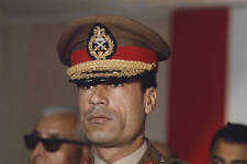 Libyan leader Colonel Muammar Gaddafi 1970 OLD PHOTO picture
