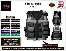 Multifunctional vest,security, dog squad,  management, security guard Vest Black picture
