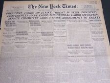 1919 AUG 30 NEW YORK TIMES - DILLINGHAM QUITS HIPPODROME OPENS - NT 6965 picture