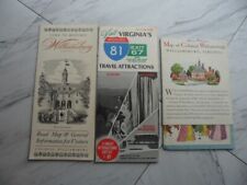 Williamsburg Va. travel maps and general information 1973 picture