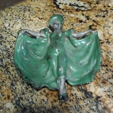 Early ANTIQUE Art Deco FIGURAL ASHTRAY BALLERINA,  LADY DANCER ash tray picture