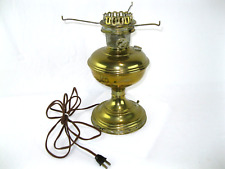 Antique Aladdin Brass Plated Oil Lamp / NO. 9 picture
