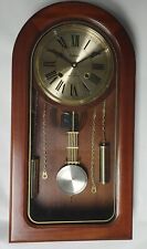 VINTAGE WALTHAM 31 DAY WINDING WALL CLOCK WITH CHIMES, MADE IN KOREA. picture