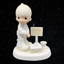 1981 Enesco Precious Moments Lord, Give Me Patience Figurine 4.5”T 4”W picture