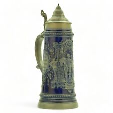 Thewalt Beer Stein 203 - Farewell | Lidded 1.5 L Germany Antique Ca 1900s picture