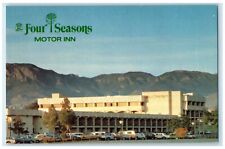 c1950's Four Season Motor Inn Hotel Cars Albuquerque New Mexico NM Postcard picture
