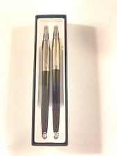1988 Black Parker Jotter Ball Pen & Pencil Set in Parker box. Old Mark. PERFECT picture