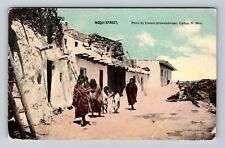 Gallup NM-New Mexico, Moqui Street, Advertisement, Vintage c1913 Postcard picture