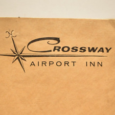 1950s Crossway Airport Inn Global Room Restaurant Menu Ditmars Flushing New York picture
