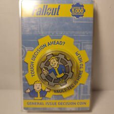 Fallout Pip Boy Vault Tech Flip Coin Official Bethesda Collectible Pin Badge picture