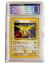 PGS 8 Zapdos 16/102 Base Set Unlimited 1999 Pokemon Game Near Mint Holo Card picture